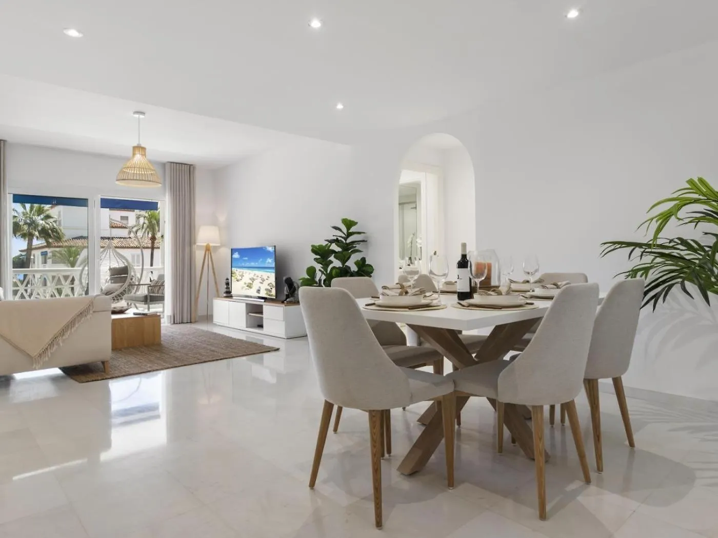 Beach Puerto Banus 3 Bedroom Apartment 마르베야